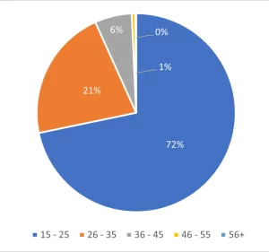 Visitors by Age